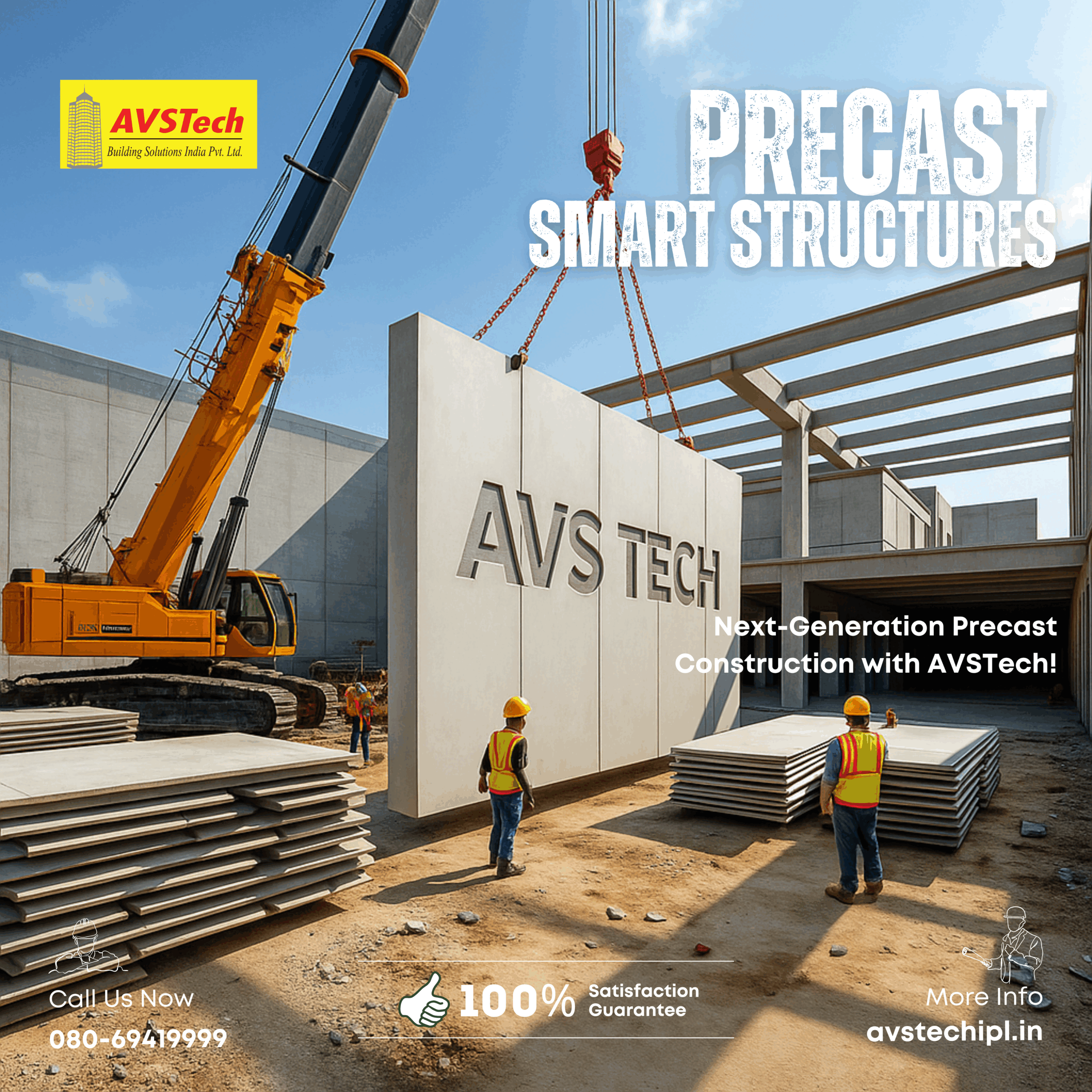 Smart Precast Structures - The advanced choice in precast construction for industrial, commercial, and infrastructure developments.