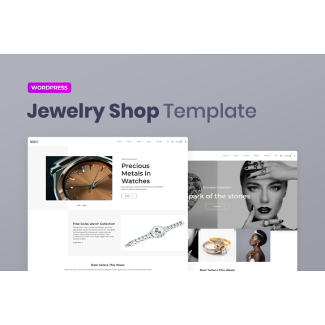 Brilly – Jewelry Store WooCommerce