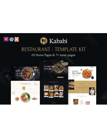 Kababi – Restaurant Elementor Template Kit