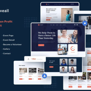 Gaveall Charity & Donation Sitekit & TemplateKit